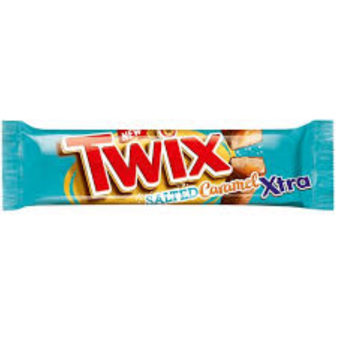 TWIX SALTED CARAMEL XTRA TWIN 75G